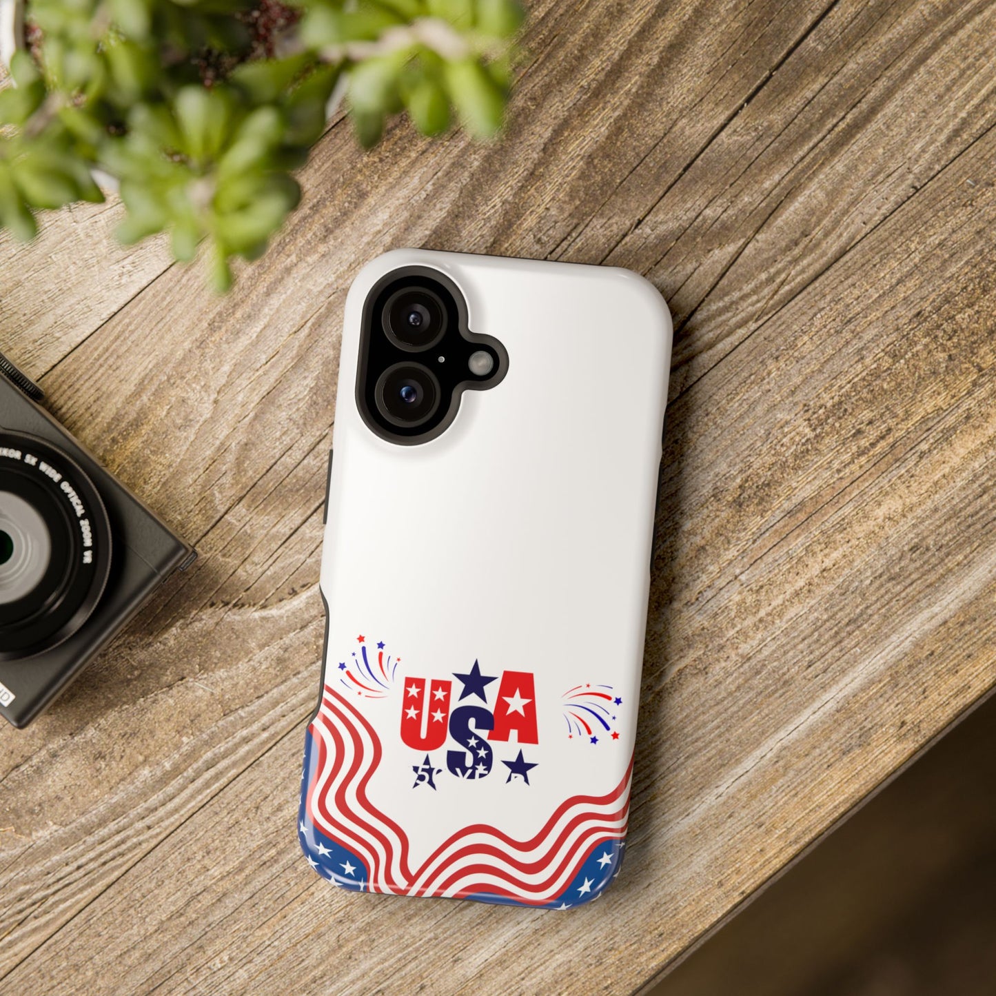 Patriotic Magnetic Phone Case 250 Years Anniversary USA Design