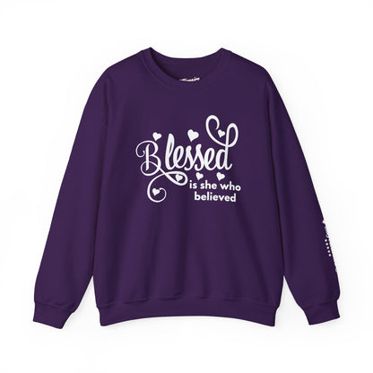 Blessed is She Unisex Crewneck Sweatshirt