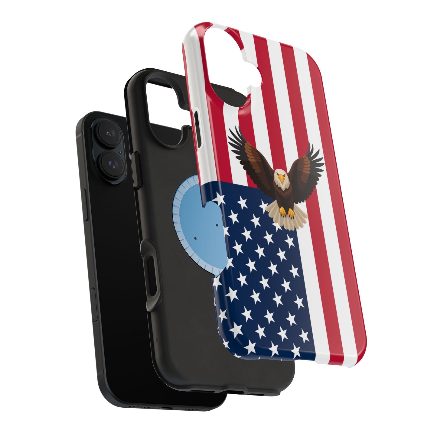 American Flag Magnetic Eagle Phone Case