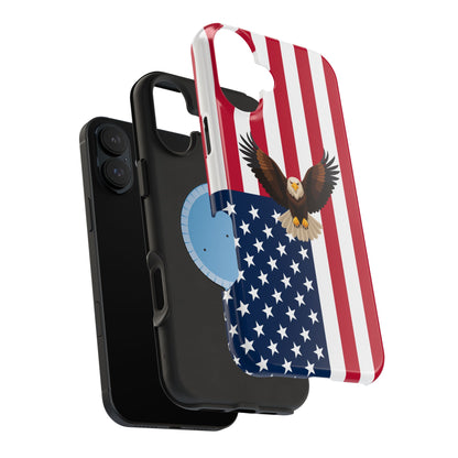 American Flag Magnetic Eagle Phone Case