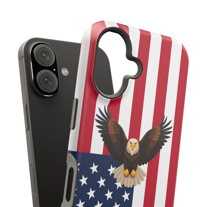 American Flag Magnetic Eagle Phone Case