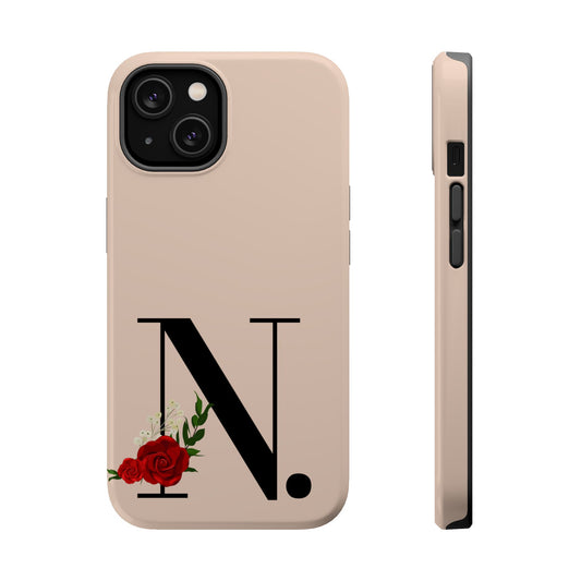 Personalized Letter N MagSafe iPhone® Case
