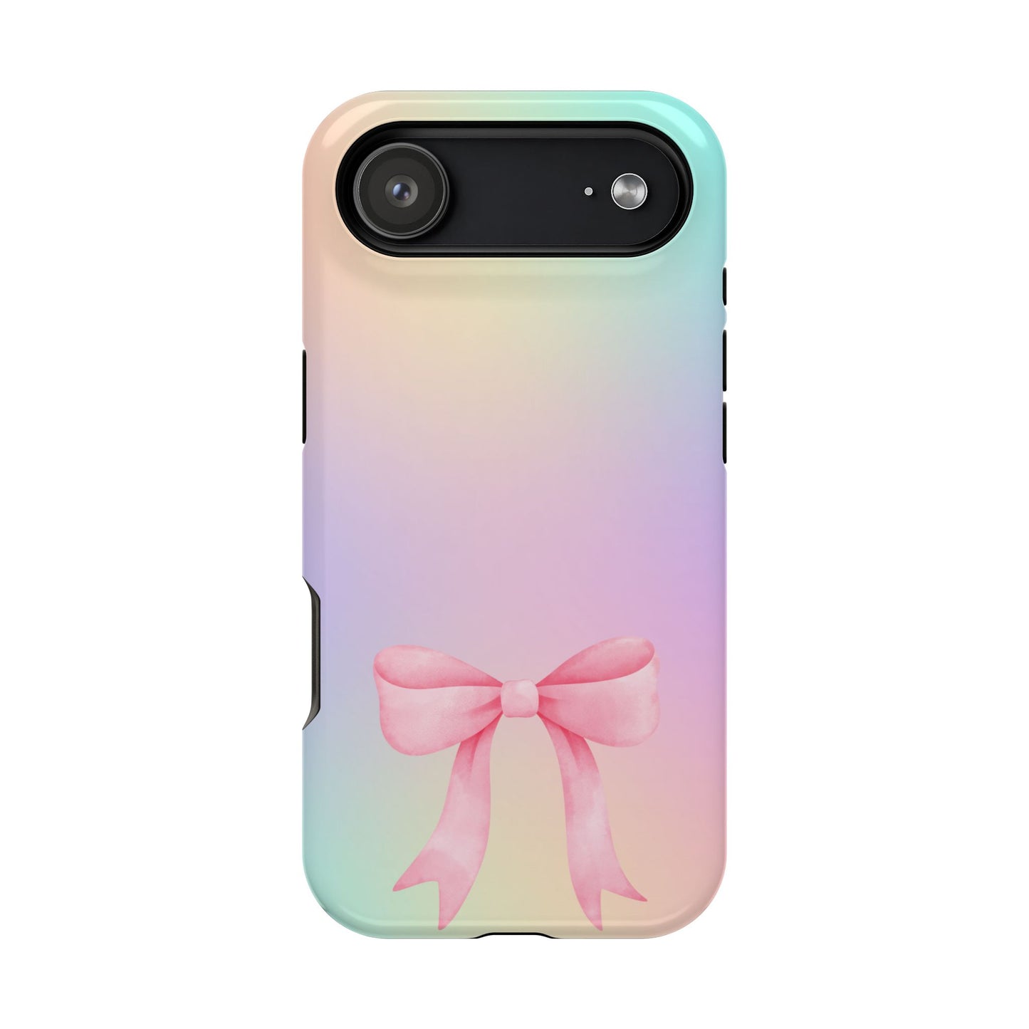Pink Bow & Cotton Candy MagSafe iPhone® Case