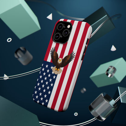 American Flag Magnetic Eagle Phone Case