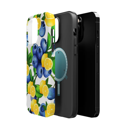 Blueberry Lemon Bliss MagSafe iPhone® Case