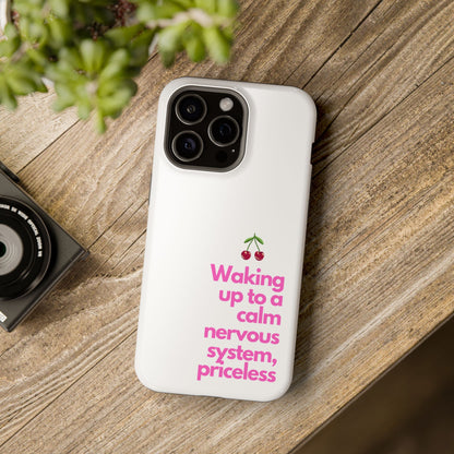 Stay Calm MagSafe iPhone® Case White
