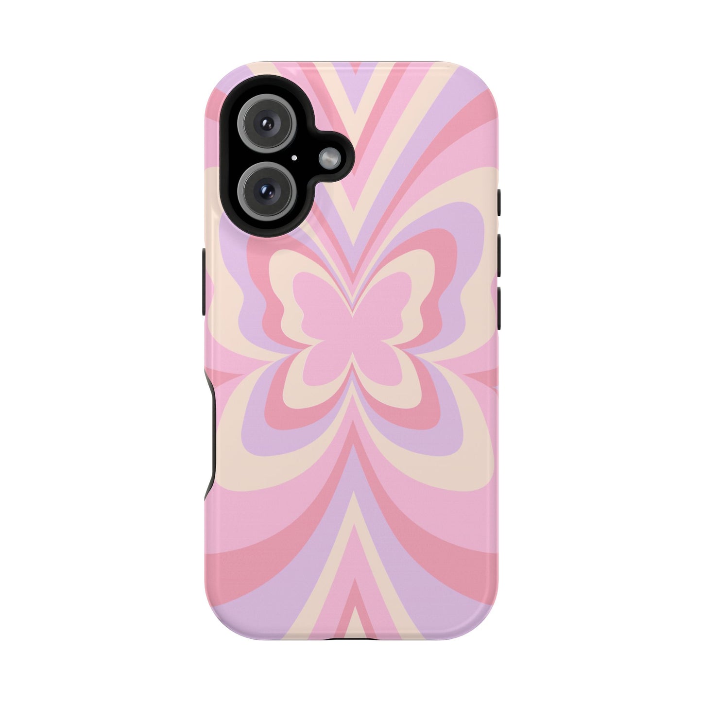 Pink Bow & Butterfly MagSafe iPhone® Case