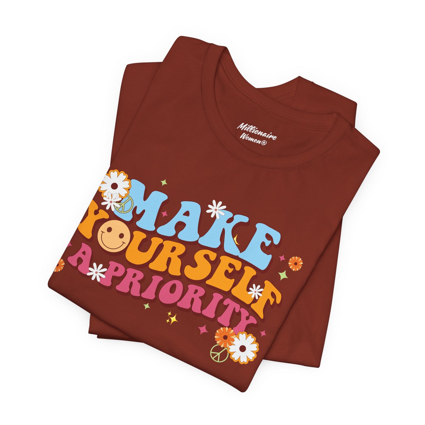 Make Yourself a Priority Soft Cotton Tee