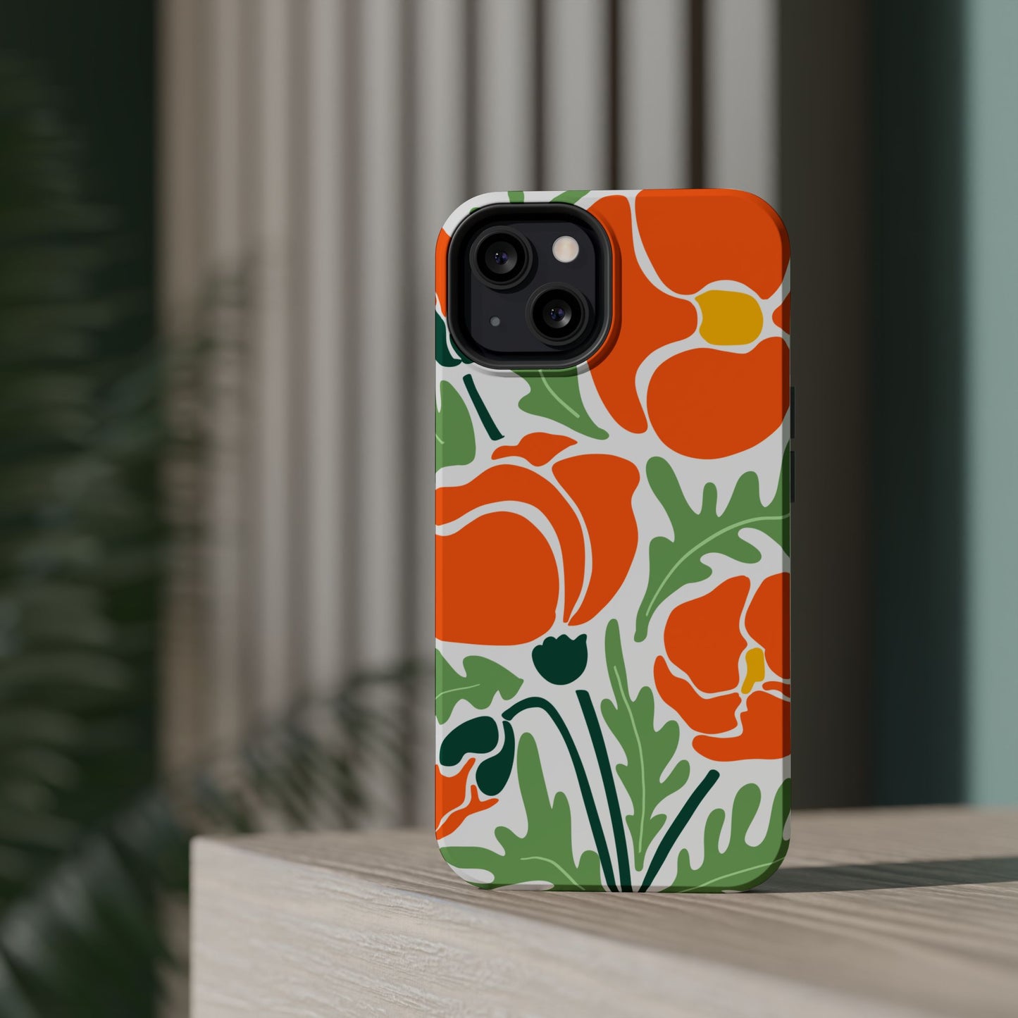 Orange Daisy MagSafe iPhone® Case