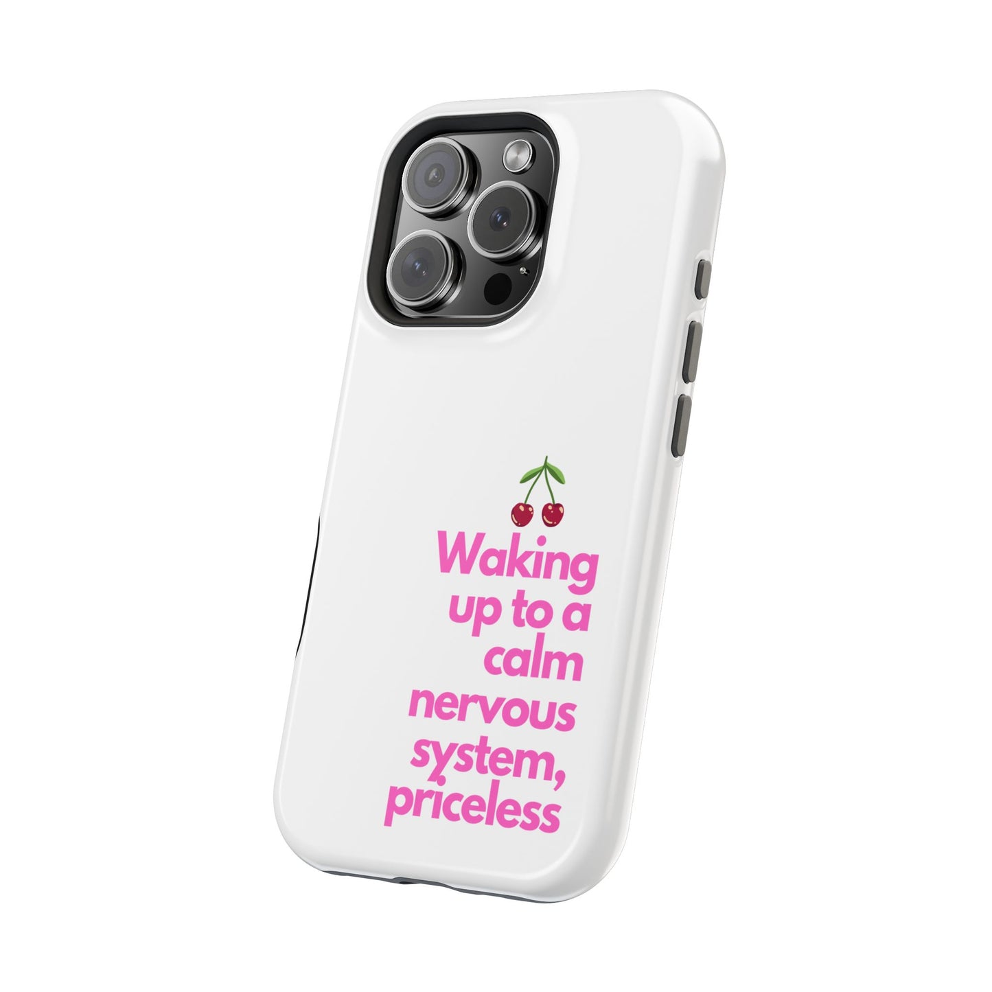Stay Calm MagSafe iPhone® Case White