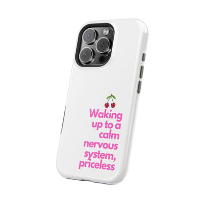 Stay Calm MagSafe iPhone® Case White