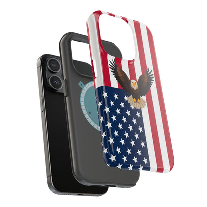 American Flag Magnetic Eagle Phone Case