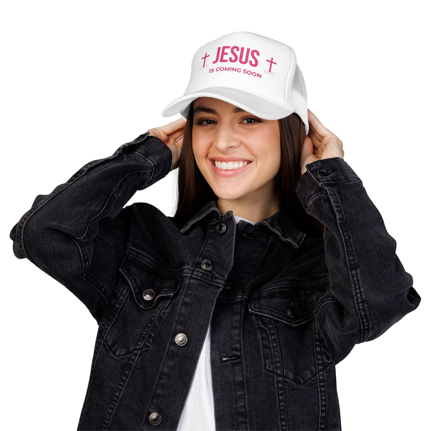 Jesus Is Coming Soon Foam Trucker Hat