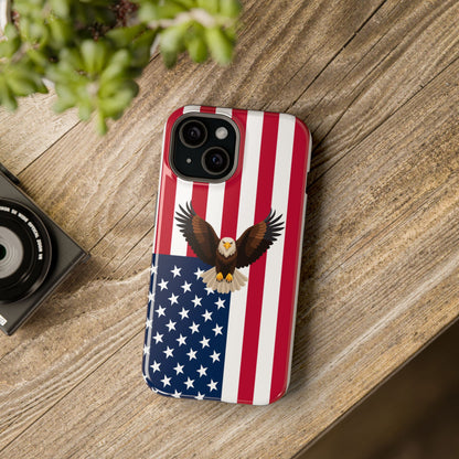 American Flag Magnetic Eagle Phone Case
