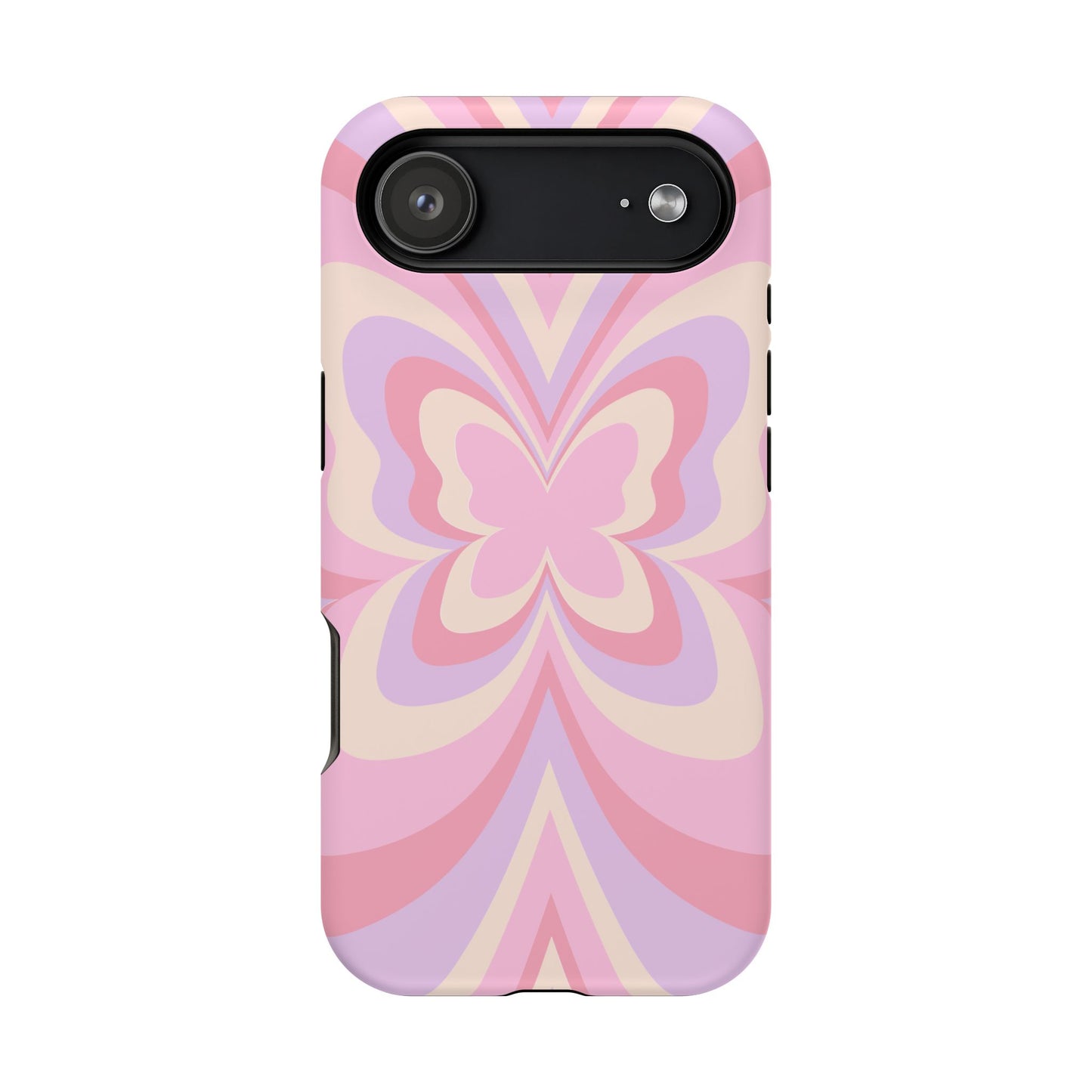 Pink Bow & Butterfly MagSafe iPhone® Case
