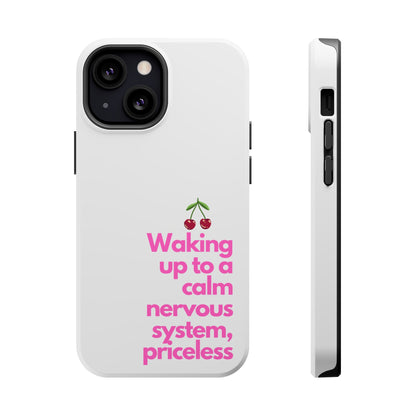 Stay Calm MagSafe iPhone® Case White