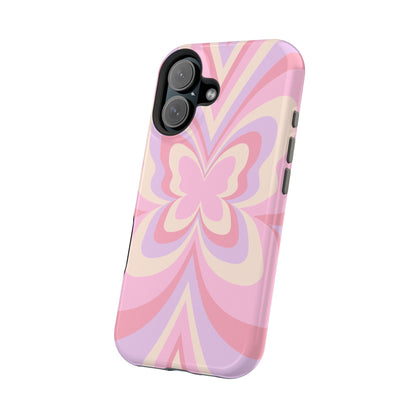 Pink Bow & Butterfly MagSafe iPhone® Case