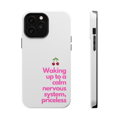 Stay Calm MagSafe iPhone® Case White