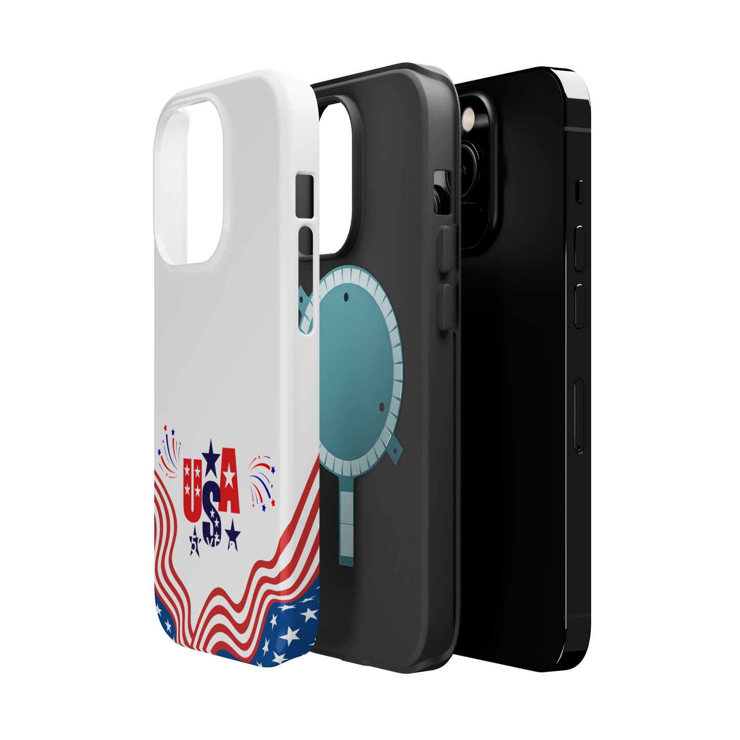 Patriotic Magnetic Phone Case 250 Years Anniversary USA Design