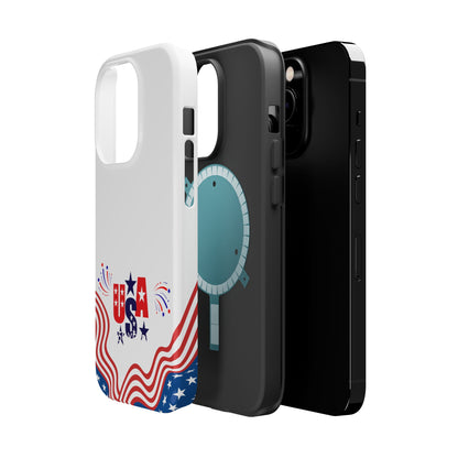 Patriotic Magnetic Phone Case 250 Years Anniversary USA Design