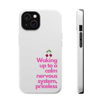 Stay Calm MagSafe iPhone® Case White