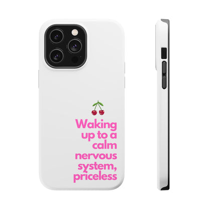 Stay Calm MagSafe iPhone® Case White