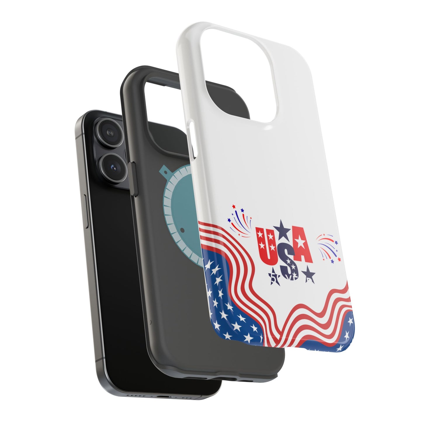 Patriotic Magnetic Phone Case 250 Years Anniversary USA Design