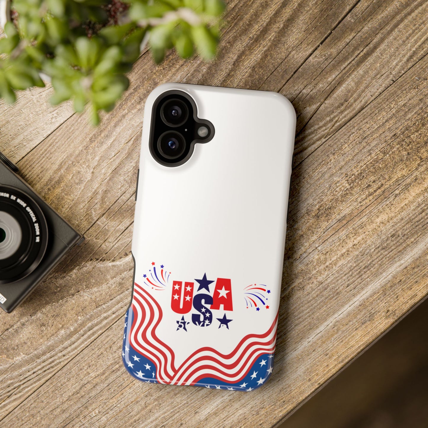 Patriotic Magnetic Phone Case 250 Years Anniversary USA Design