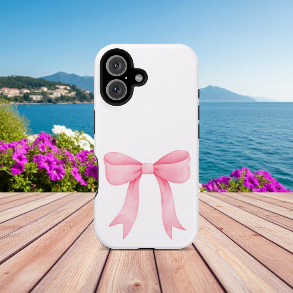 Pink Bow  MagSafe iPhone® Case