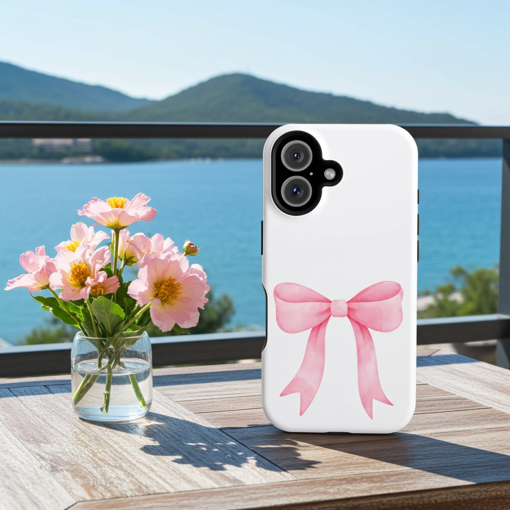 Pink Bow  MagSafe iPhone® Case