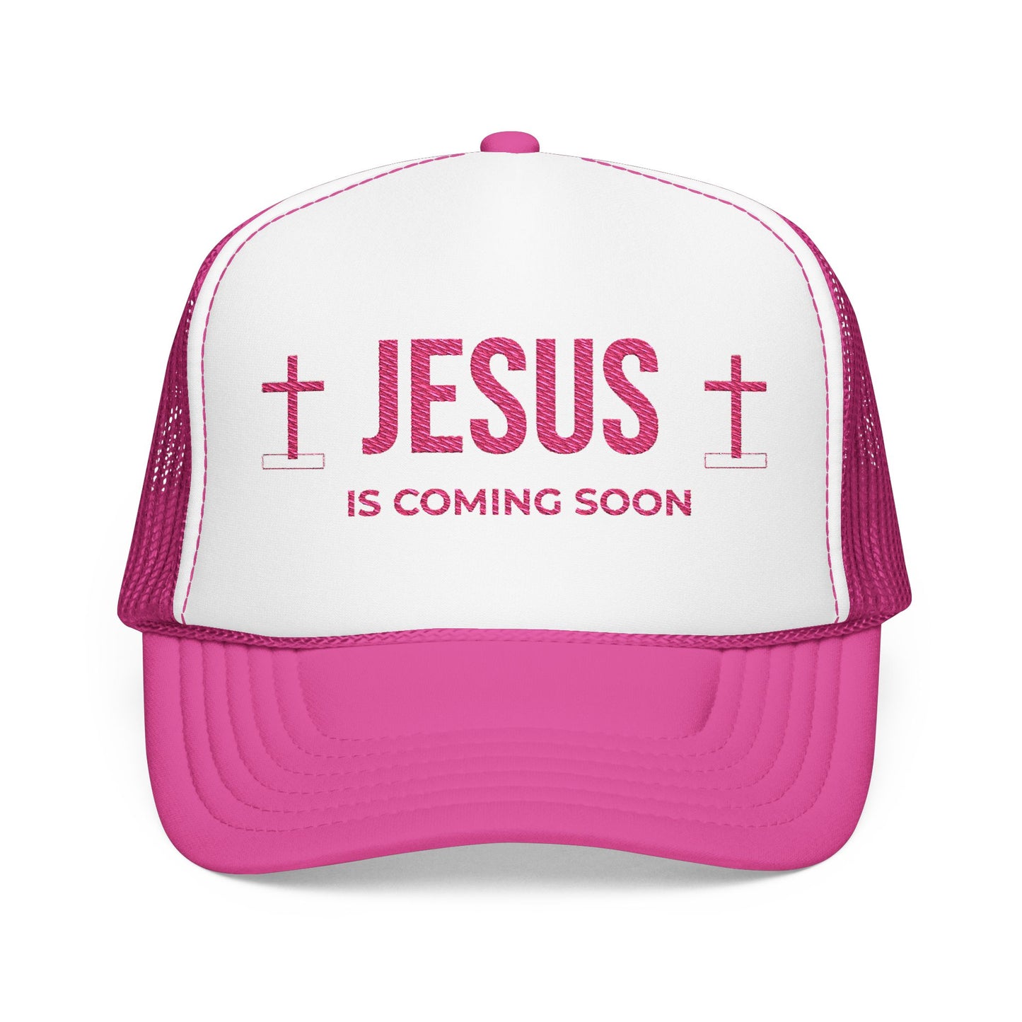 Jesus Is Coming Soon Foam Trucker Hat