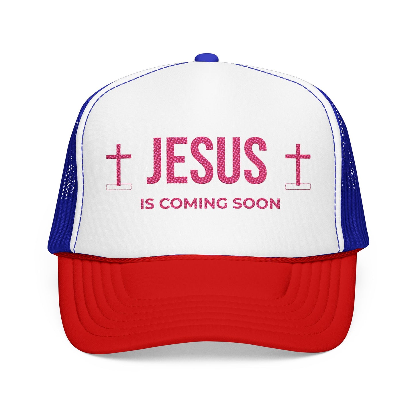 Jesus Is Coming Soon Foam Trucker Hat
