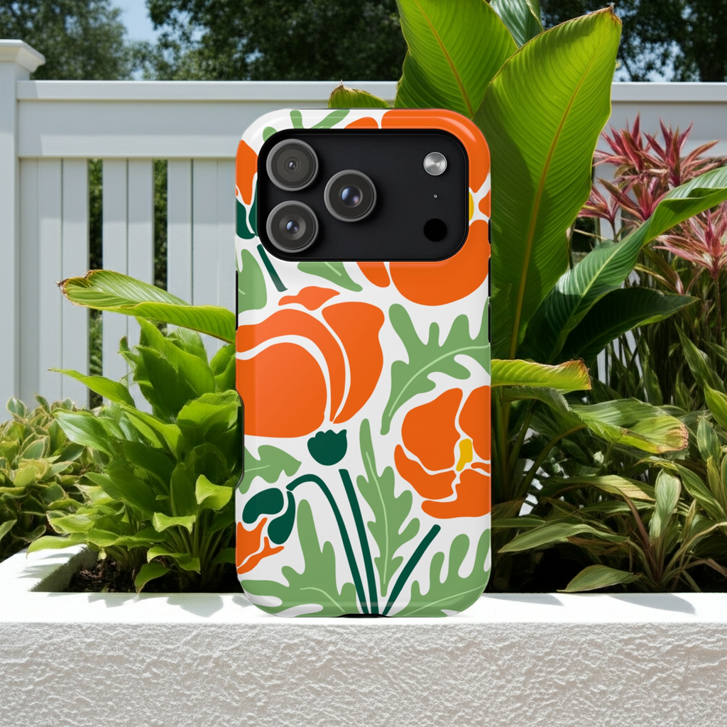 Orange_Daisy_MagSafe_iPhone_Case_by_Millionaire_Women_Online_Store