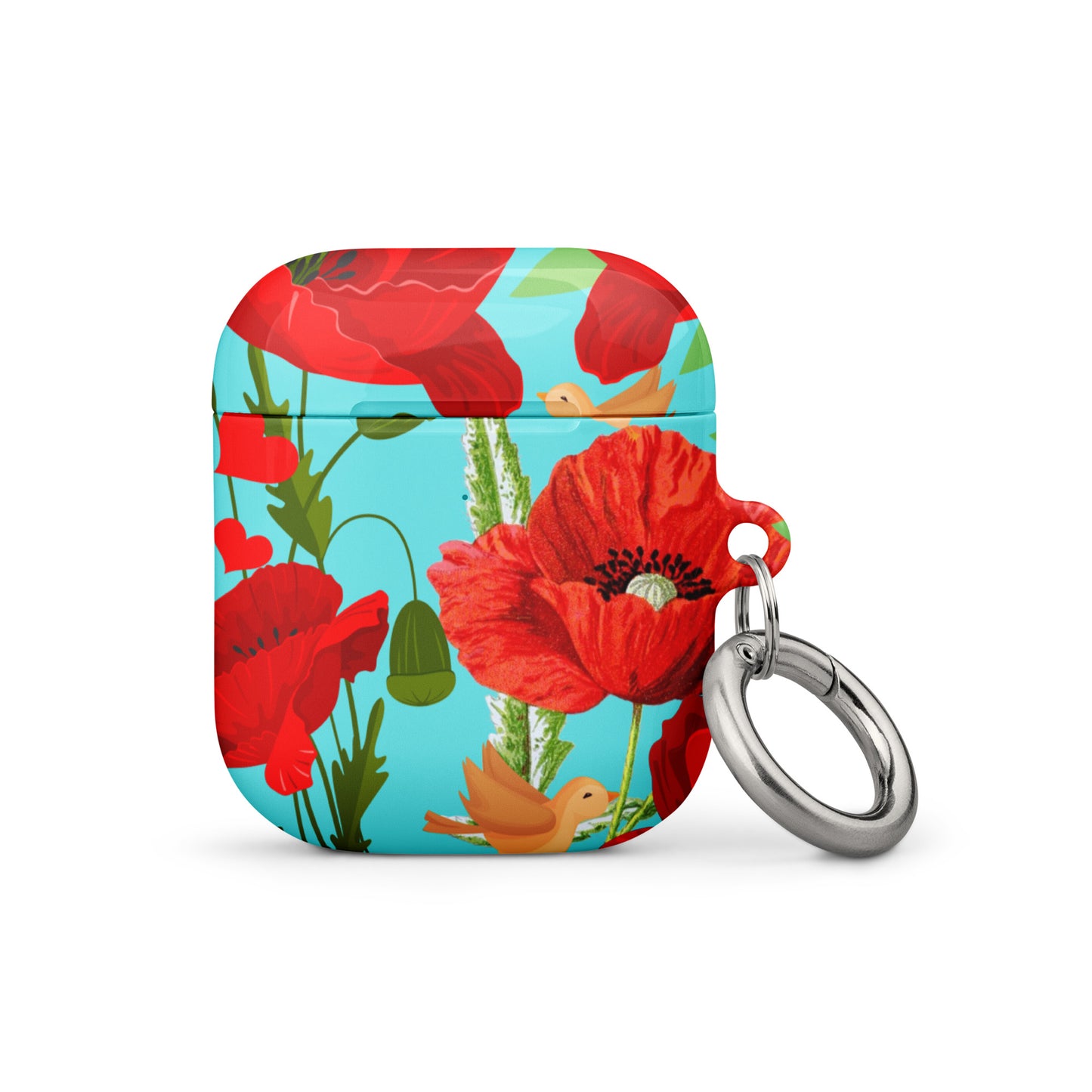 Red Poppy AirPods® Case