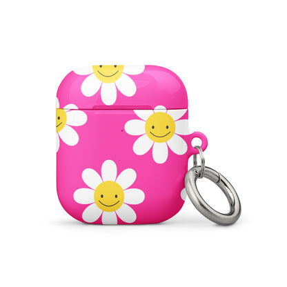 Pink Flowers AirPods® Case