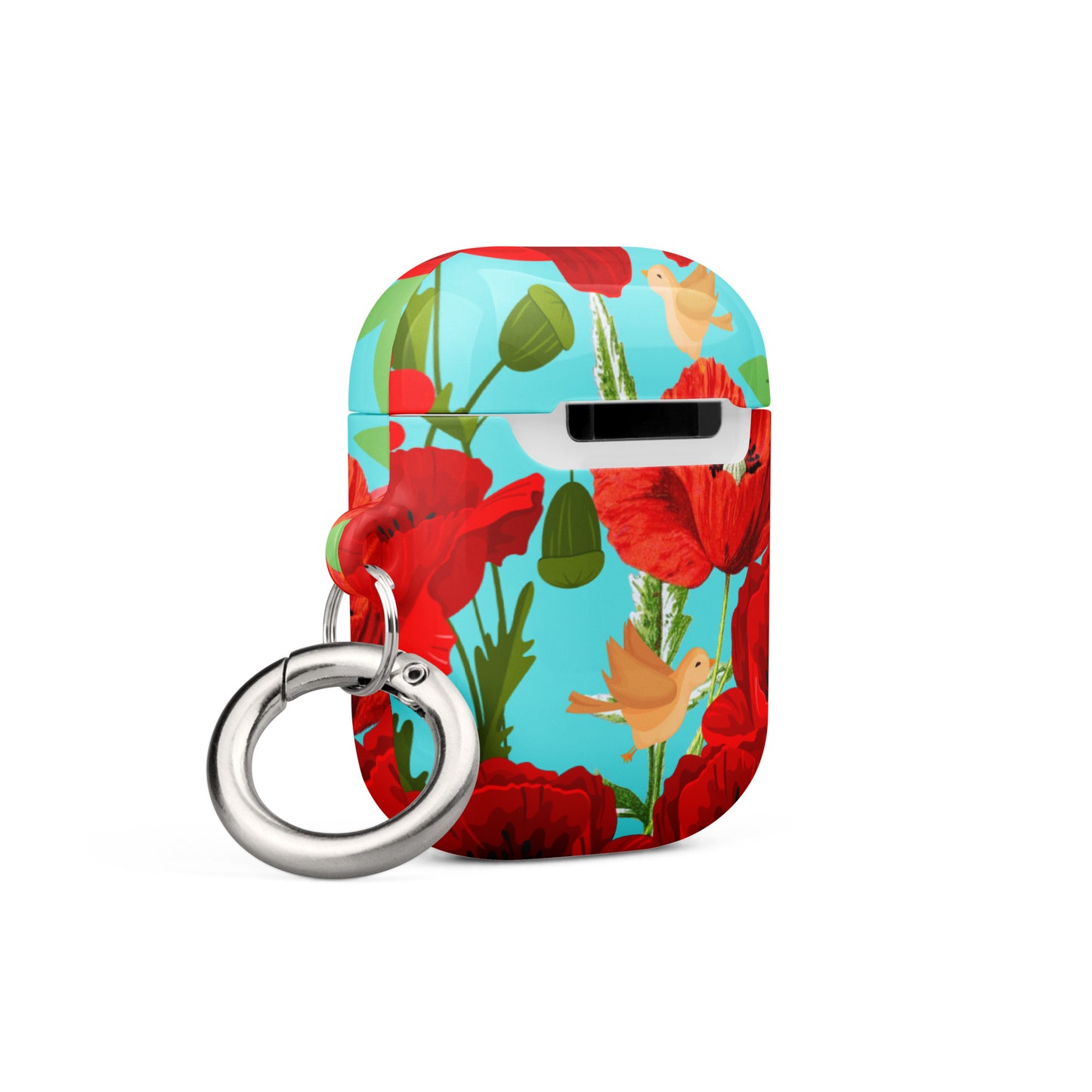 Red Poppy AirPods® Case