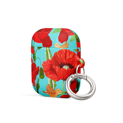 Red Poppy AirPods® Case