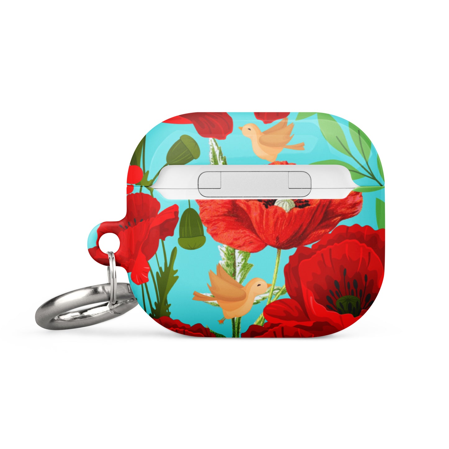 Red Poppy AirPods® Case