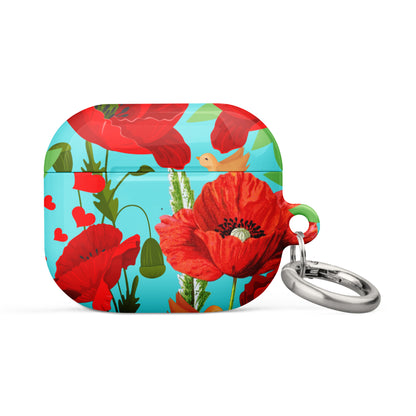 Red Poppy AirPods® Case