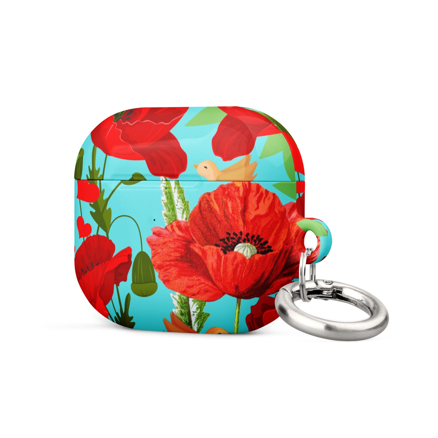 Red Poppy AirPods® Case