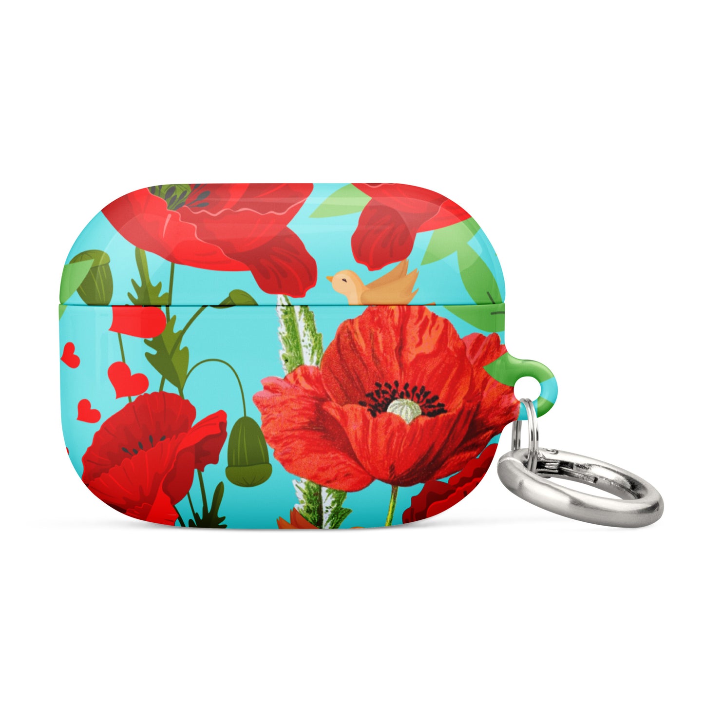 Red Poppy AirPods® Case