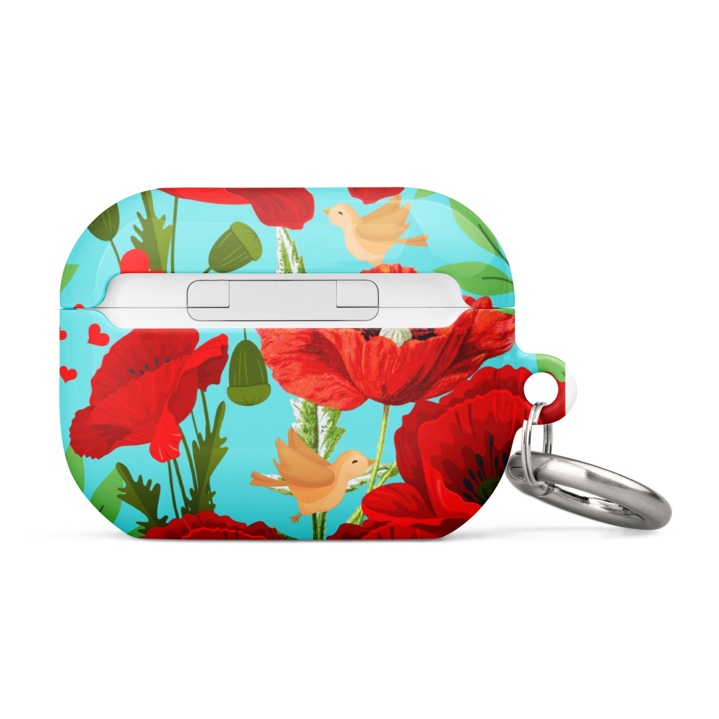 Red Poppy AirPods® Case