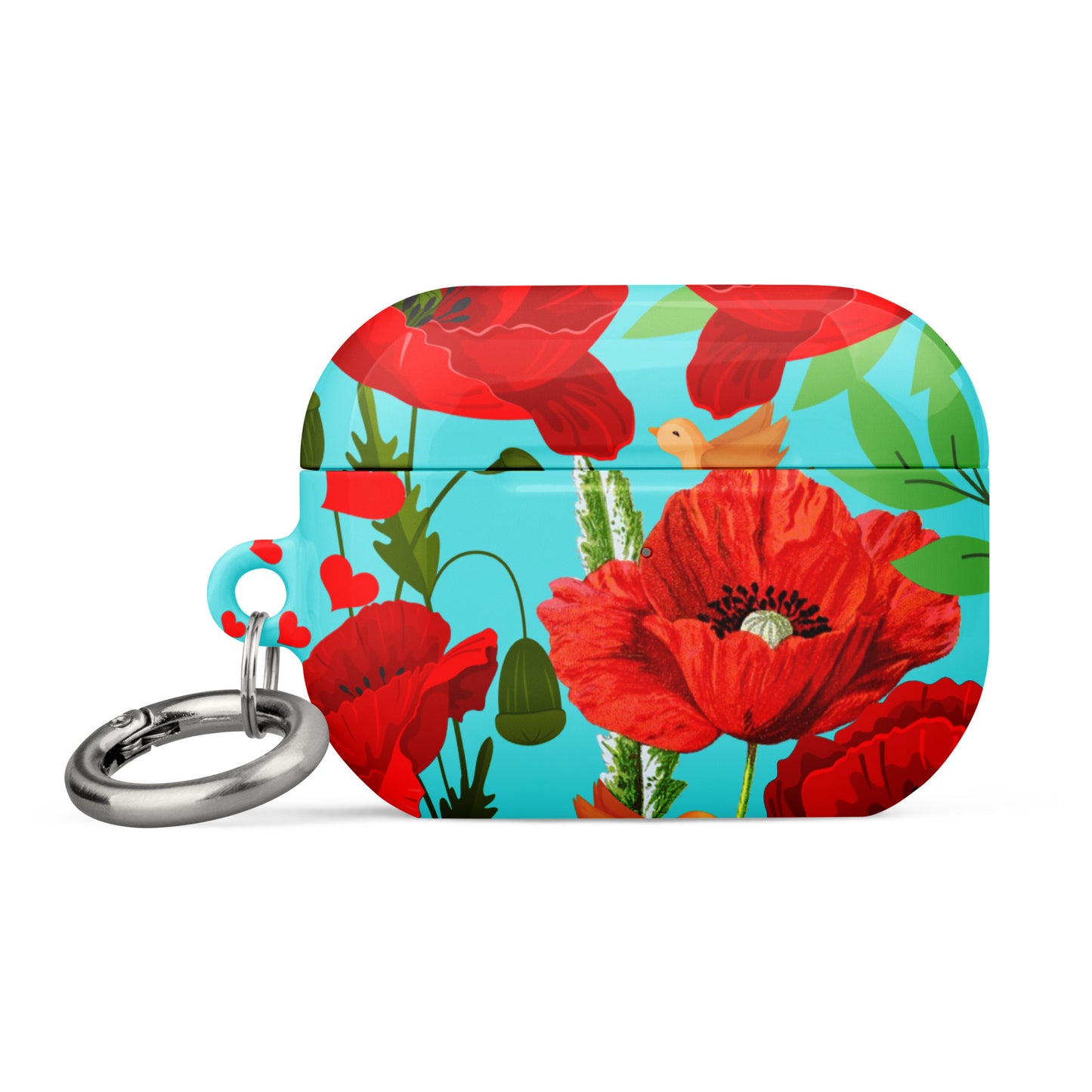 Red Poppy AirPods® Case