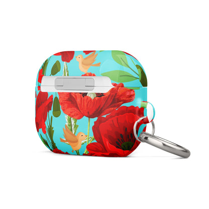 Red Poppy AirPods® Case