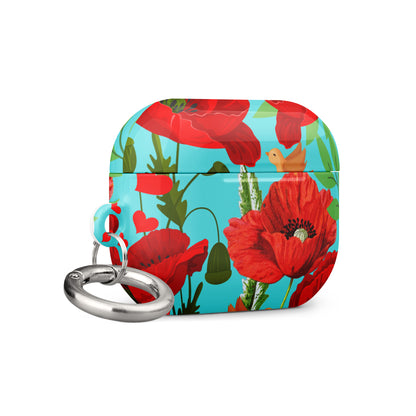 Red Poppy AirPods® Case