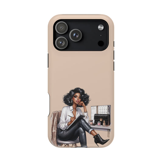 boss babe glitzy iphone cases