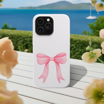 Pink Bow  MagSafe iPhone® Case