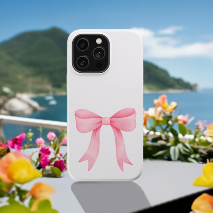 Pink Bow  MagSafe iPhone® Case