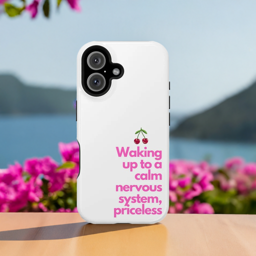 Stay Calm MagSafe iPhone® Case White