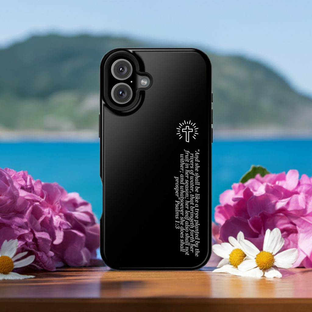 She Shall be Planted MagSafe iPhone® Case Black